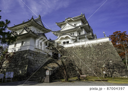 伊賀上野城　天守閣　三重県伊賀市 87004397