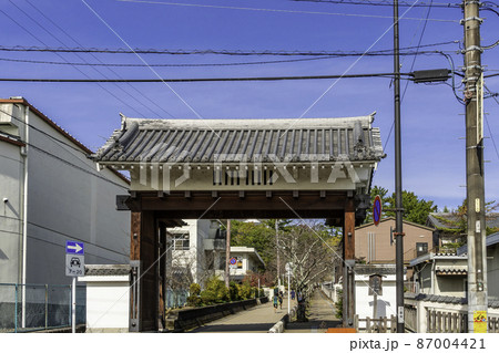 伊賀上野城 白鳳門 三重県伊賀市 伊賀上野城 白鳳門 三重県伊賀市 87004421