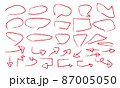 vector marker balloon_arrow_red 87005050