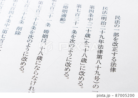 民法の一部を改正する法律の条文のアップ。 民法の一部を改正する法律の条文のアップ。 87005200