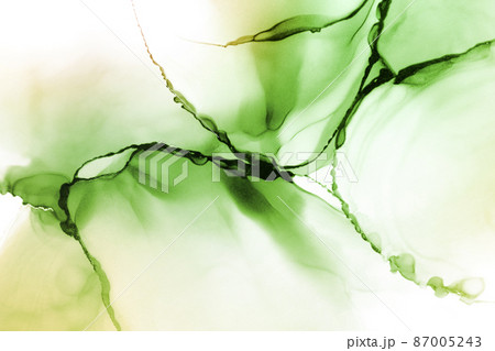 アルコールインクアート　テクスチャ　背景　アブストラクト 抽象画 87005243