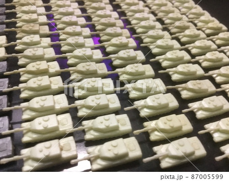 私のミニチュアプラモデルcollection 今回はドイツ軍戦車レオパルトです。 87005599