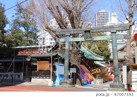 湯島天満宮表鳥居 銅鳥居 梅まつり ゆしまてんまんぐう 湯島神社 通称湯島天神 東京都文京区湯島 湯島天満宮表鳥居 銅鳥居 梅まつり ゆしまてんまんぐう 湯島神社 通称湯島天神 東京都文京区湯島 87007393