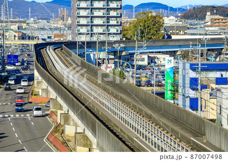 小牧市 桃花台新交通システム(ピーチライナー)の廃線跡 小牧市 桃花台新交通システム(ピーチライナー)の廃線跡 87007498