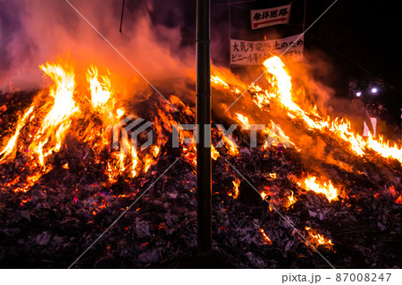 大崎八幡宮のどんと祭（松焚祭）（宮城県仙台市） 87008247