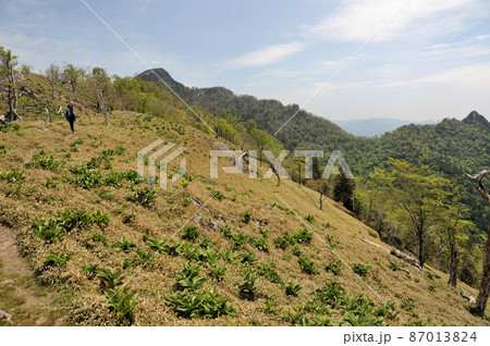 釈迦ヶ岳を望む 【奈良県十津川村・下北山村】 釈迦ヶ岳を望む 【奈良県十津川村・下北山村】 87013824