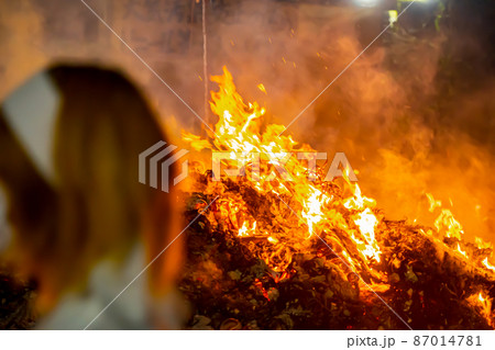 大崎八幡宮のどんと祭（松焚祭）（宮城県仙台市） 87014781