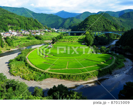 和歌山県・有田川町・夏のあらぎ島 87015009