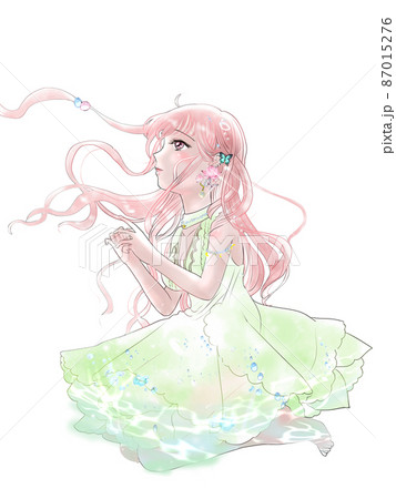 祈る女の子 87015276