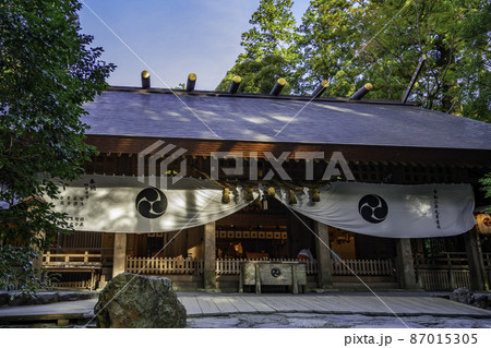 椿大神社　拝殿　三重県鈴鹿市 87015305