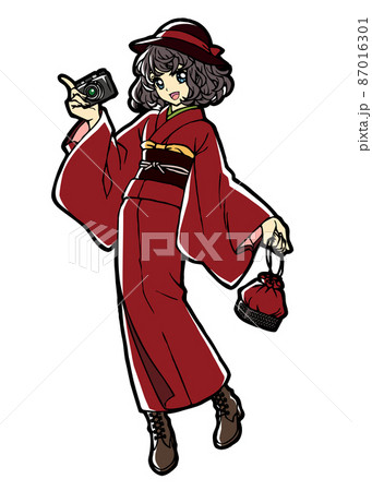 anime girl kimono tumblr