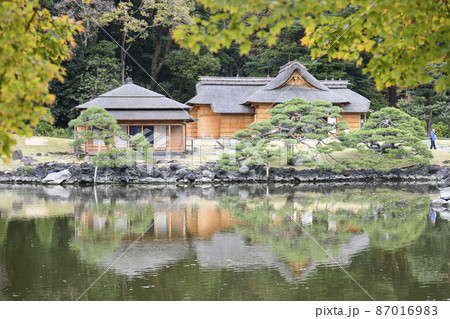 浜離宮恩賜公園　和風情緒漂うお茶屋　東京都中央区 87016983