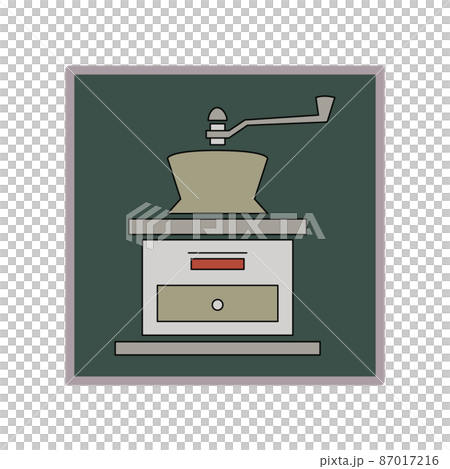 コーヒーミルのイラスト 87017216