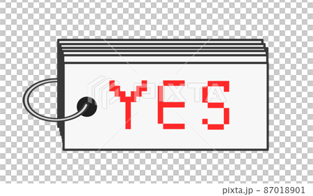 単語帳(YES) 87018901