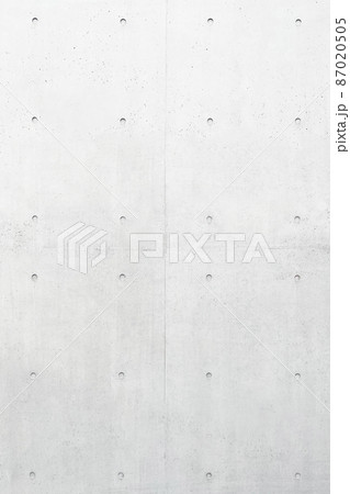 セパ穴のあるオフホワイトのコンクリート壁面の縦長の背景画像 セパ穴のあるオフホワイトのコンクリート壁面の縦長の背景画像 87020505