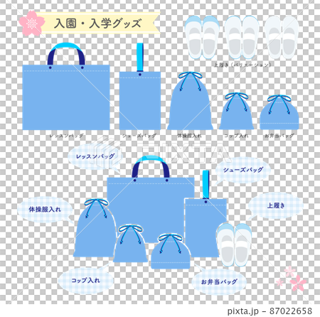 Kindergarten/admission bag set blue Kindergarten/admission bag set blue 87022658