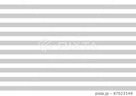 【受注製作】023 縞模様(グレー) ナノ・ユニバース] ライトコットン ダンボール フレア ワンピース