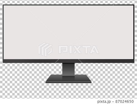 3D illustration Modern LED Computer Monitor 3D illustration Modern LED Computer Monitor 87024650