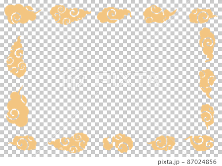 中華雲 筋斗雲 フレーム 87024856