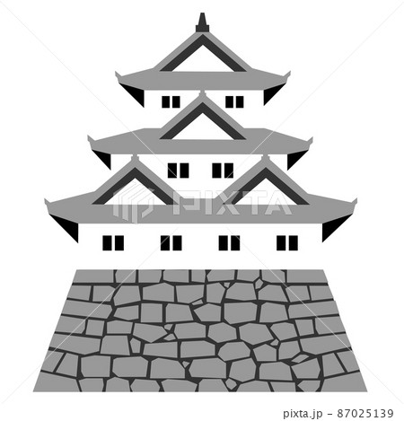 日本の城　天守　櫓　カラー　ver.1 87025139
