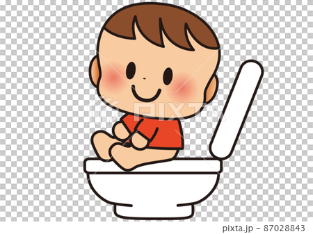 嬰兒，馬桶，馬桶，馬桶，兒童，人，坐，圖標，蹣跚學步，兒童，兒童，嬰兒，全身 87028843