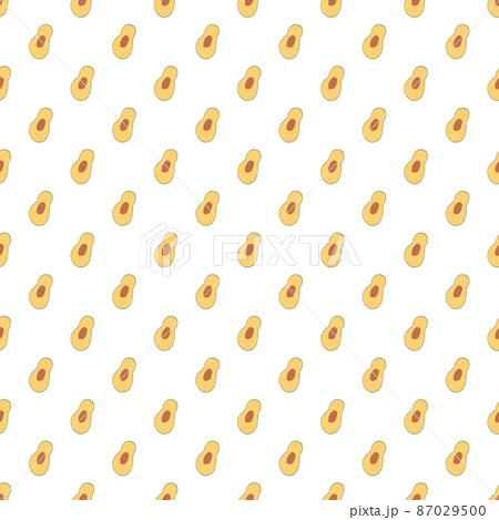 Avocado Vegetables seamless pattern. Vegetarian healthy bio food background, Vegan organic eco products. Vector illustration Avocado Vegetables seamless pattern. Vegetarian healthy bio food background, Vegan organic eco products. Vector illustration 87029500
