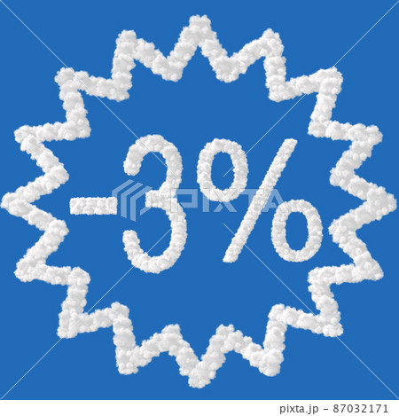 discount - 3 percent discount - 3 percent 87032171