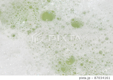 石鹸水の泡 背景素材 石鹸水の泡 背景素材 87034161