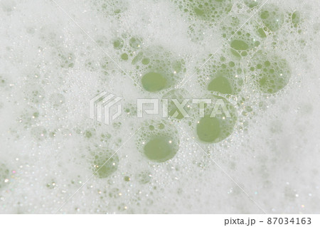石鹸水の泡 背景素材 石鹸水の泡 背景素材 87034163