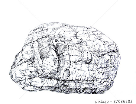 Sketch granite rock Stock Photos and Images | agefotostock