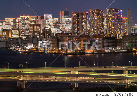 《東京都》東京ウォーターフロント・都市夜景 87037380