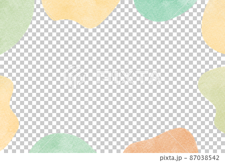 Background material_colored pencils_green 87038542