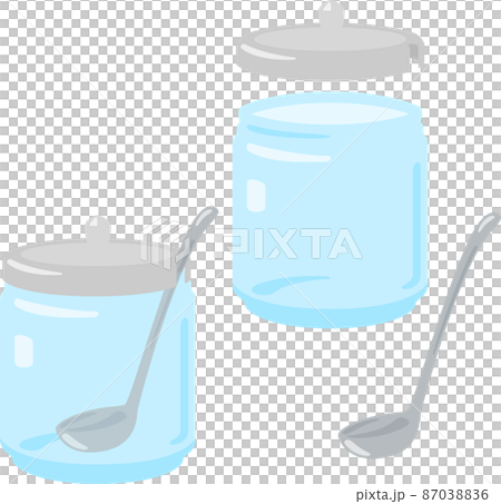 Seasoning bowl with spoon 87038836