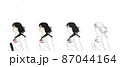 横顔の女の子 87044164