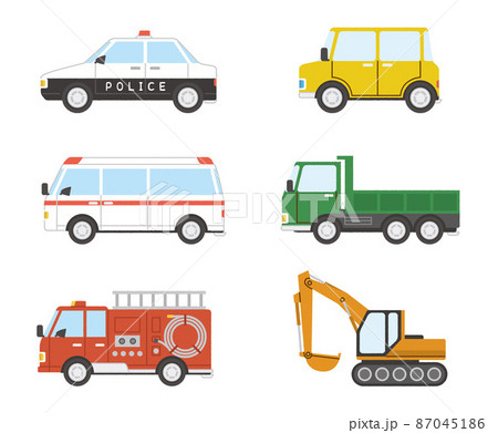 色々な働く車　セット 87045186