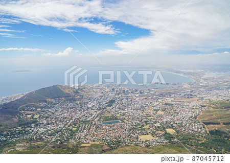 テーブルマウンテンからの風景 テーブルマウンテンからの風景 87045712