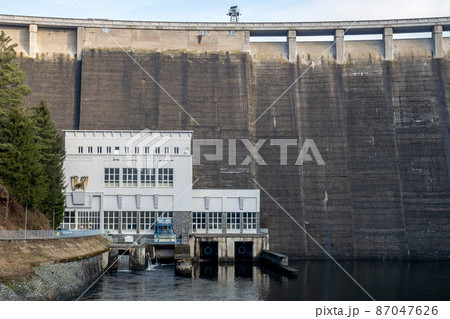 Water dam Vir as a reservoir of drinking water and hydraulic power plant, Czech Republic Water dam Vir as a reservoir of drinking water and hydraulic power plant, Czech Republic 87047626