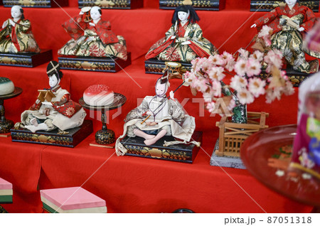 母から受継ぐ雛人形、雛飾り 母から受継ぐ雛人形、雛飾り 87051318