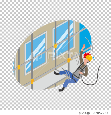 Workers falling from scaffolding Workers falling from scaffolding 87052284