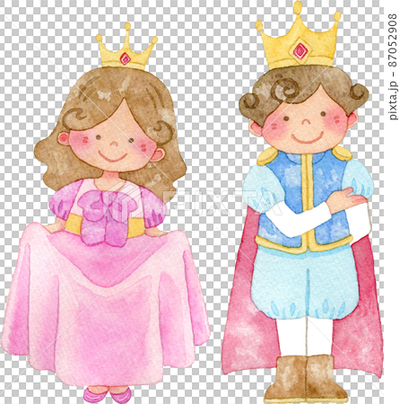 王子様とお姫様のイラスト 王子様とお姫様のイラスト 87052908