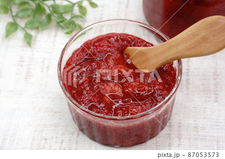 手作りイチゴジャム 手作りイチゴジャム 87053573