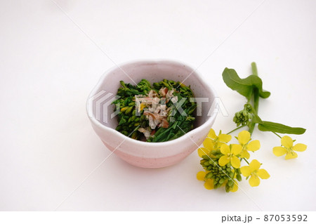菜の花のお浸し 87053592