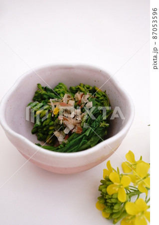 菜の花のお浸し 87053596