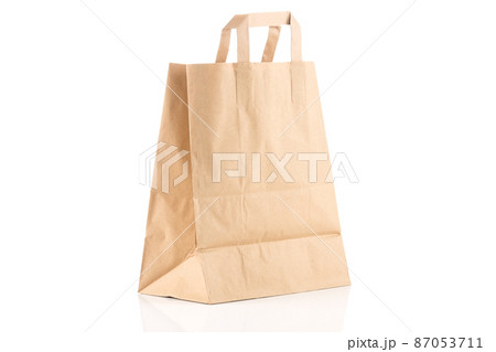 paper bag isolated on white paper bag isolated on white 87053711