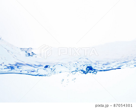 水　流れ　水面　ビューティー 87054301