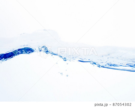 水　流れ　水面　ビューティー 87054302