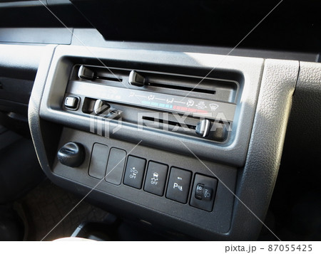 自動車のエアコン操作部分 自動車のエアコン操作部分 87055425