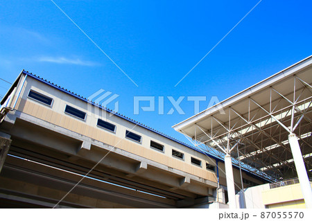 豊田市、愛知環状鉄道新豊田駅の風景 87055570