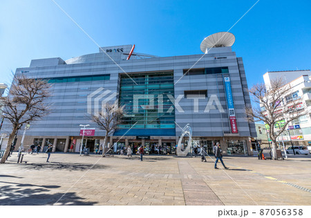 日本の大和市都市景観 小田急 大和駅前などを望む 日本の大和市都市景観 小田急 大和駅前などを望む 87056358