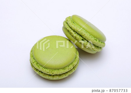 緑色のマカロン 緑色のマカロン 87057733
